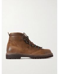 Officine Creative - Artik 002 Suede Lace-Up Boots - Lyst