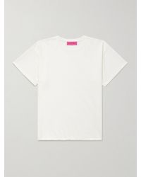 The Elder Statesman - Cotton And Cashmere-Blend Jersey T-Shirt - Lyst
