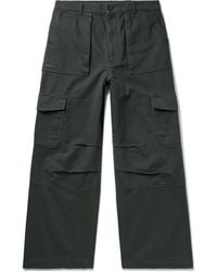 Acne Studios - Patsony Straight-leg Cotton-blend Cargo Trousers - Lyst