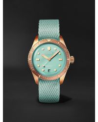 Oris - Divers Sixty-Five Automatic 38Mm Bronze And Recycled-Perlon Watch, Ref. No. 01 733 7771 3157-07 3 19 03Br - Lyst