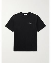 Givenchy - Logo-Print Cotton-Jersey T-Shirt - Lyst