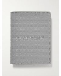 Givenchy - Aufklappbares Kartenetui aus Leder mit Logoprägung und Applikation - Lyst