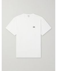 Loewe - Anagram-Embroidered Cotton-Jersey T-Shirt - Lyst
