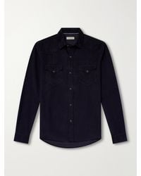 Canali - Cotton-Corduroy Shirt - Lyst