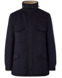Loro Piana - Traveller Storm System® Cashmere Hooded Field Jacket - Lyst