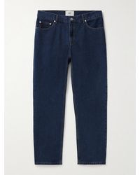 Folk - Gerade geschnittene Jeans aus Bio-Denim - Lyst