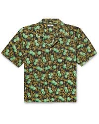 Bode - Gooseberry Camp-collar Printed Cotton And Silk-blend Twill Shirt - Lyst