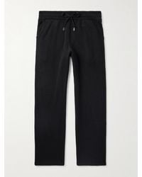 Canali - Straight-Leg Wool And Cashmere-Blend Sweatpants - Lyst