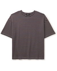 A.P.C. - Bahia Jacquard-knit Cotton T-shirt - Lyst