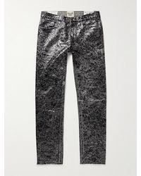 GALLERY DEPT. - Analog 5001 Slim-Fit Metallic Painted Jeans - Lyst