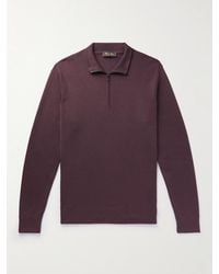 Loro Piana - Roadster Cashmere, Virgin Wool And Silk-blend Half-zip Sweater - Lyst