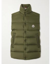 Moncler - Tibb Logo-Appliquéd Quilted Shell Down Gilet - Lyst