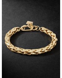 Lauren Rubinski - Gold Chain Bracelet - Lyst