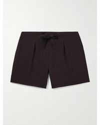 STÒFFA - Shorts A Gamba Dritta - Lyst