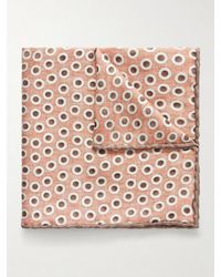Brunello Cucinelli - Polka-dot Silk Pocket - Lyst