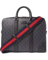gucci black briefcase