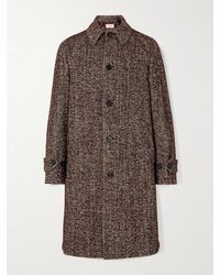 Officine Generale - Hudson Herringbone Woven Coat - Lyst