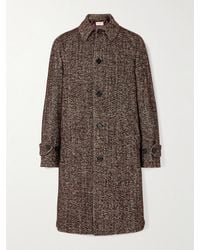 Officine Generale - Hudson Herringbone Woven Coat - Lyst