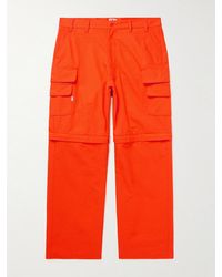 Randy's Garments - Straight-Leg Mesh-Panelled Cotton-Ripstop Cargo Trousers - Lyst