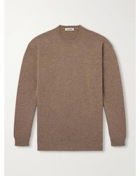 Jil Sander - Cashmere And Wool-Blend Sweater - Lyst