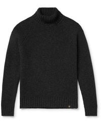 Belstaff Littlehurst Cashmere & Virgin Wool Turtleneck Sweater in Pale Grey  (Gray) for Men - Lyst