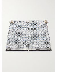 Orlebar Brown - Setter Fiore Straight-leg Mid-length Printed Swim Shorts - Lyst