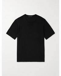 Saman Amel - Slim-Fit Wool T-Shirt - Lyst