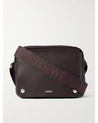 Loewe - Pebble Xs Full-Grain Leather Messenger Bag - Lyst