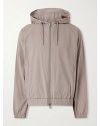 Herno - Hooded Shell Blouson Jacket - Lyst