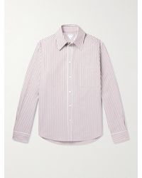 Bottega Veneta - Striped Cotton Shirt - Lyst