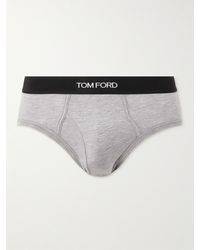 Tom Ford - Stretch-cotton And Modal-blend Briefs - Lyst