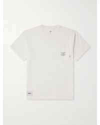 WTAPS - Logo-Appliquéd Printed Cotton-Jersey T-Shirt - Lyst