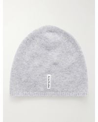 Acne Studios - Kassia Logo-appliquéd Cashmere Beanie - Lyst