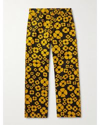 Marni - Carhartt Wip Wide-leg Floral-print Cotton-canvas Trousers - Lyst