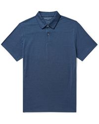 Derek Rose - Ramsay 1 Stretch-cotton And Tm Lyocell-blend Piqué Polo Shirt - Lyst