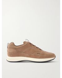 John Lobb - Laced Stream Nubuck Sneakers - Lyst