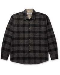 Our Legacy - Above Checked Cotton Shirt - Lyst