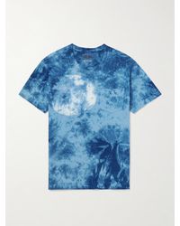 Blue Blue Japan - T-Shirt aus Baumwoll-Jersey mit Batikmuster - Lyst