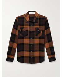 God's True Cashmere - Checked Cashmere Shirt - Lyst