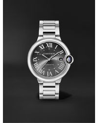 Cartier - Ballon Bleu De Automatic 40mm Stainless Steel Watch - Lyst
