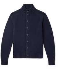 Altea - Virgin Wool Cardigan - Lyst