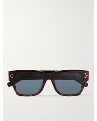 Dior - Cd Diamond S2i D-frame Tortoiseshell Acetate And Silver-tone Sunglasses - Lyst