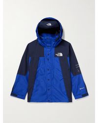 The North Face - Mountain Logo-embroidered Gore-tex Hooded Jacket - Lyst