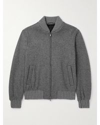 Thom Sweeney - Bomber in misto cashmere - Lyst