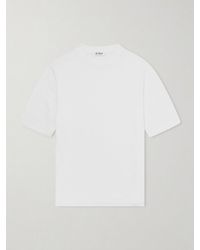 De Petrillo - Knitted Cotton T-Shirt - Lyst