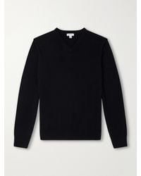 Sunspel - Cashmere Sweater - Lyst