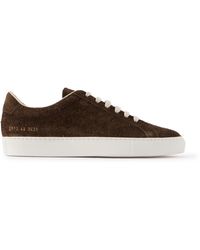 Common Projects - Achilles Sport Brushed-suede Sneakers - Lyst