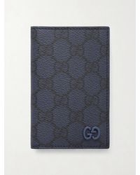 Gucci - Gg Supreme Monogrammed Coated-Canvas Bifold Wallet - Lyst