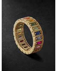 Suzanne Kalan - Gold Sapphire Ring - Lyst