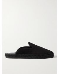 Tom Ford - Barnes Suede Backless Espadrilles - Lyst